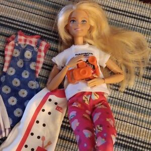 Barbie Doll With Multiple Outfits